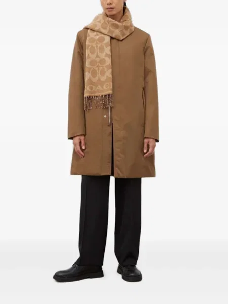 Palton Tiger Of Sweden cu dungi de tigru maro