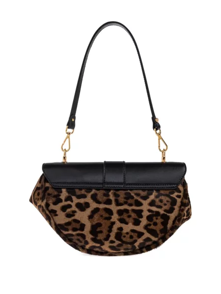 Geantă Versace Virtus maro