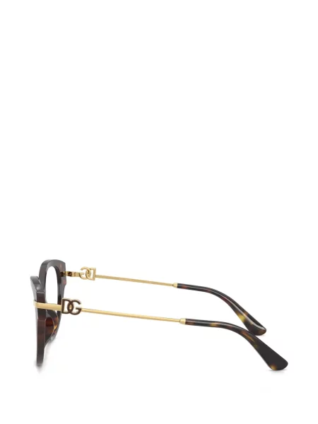 Sluneční brýle kočičí oko Dolce & Gabbana Eyewear hnědé