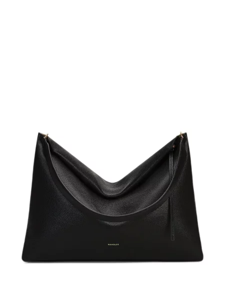 Kožená shopper kabelka Wandler černá