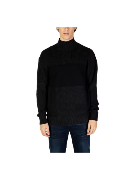 Golf golf Calvin Klein Jeans ze ściągaczem czarny