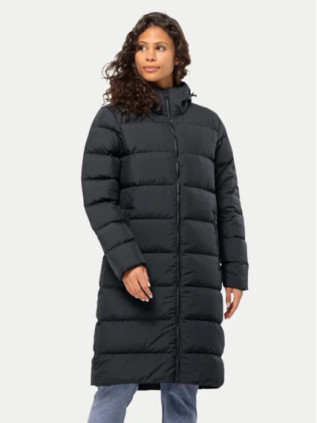 Jack Wolfskin Geacă din puf Frozen Palace Coat negru