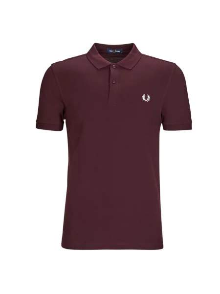Polo majica Fred Perry s kratkimi rokavi bordo