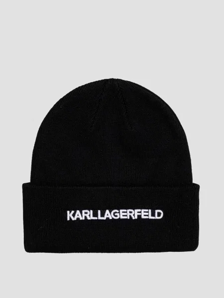 Karl Lagerfeld Шапка чорний