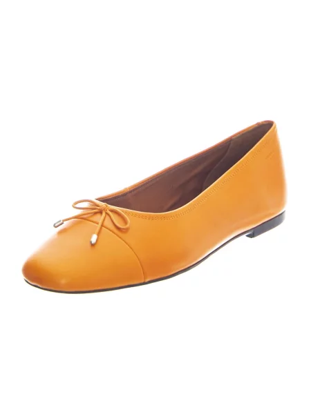 Balerinki Vagabond Shoemakers skórzane pomarańczowe
