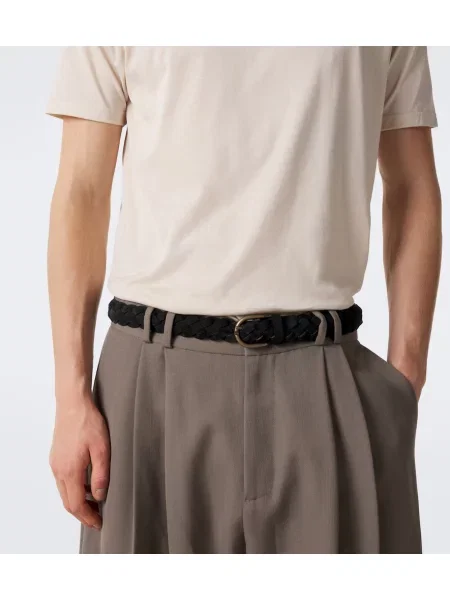Tricou Sunspel din jerseu bej
