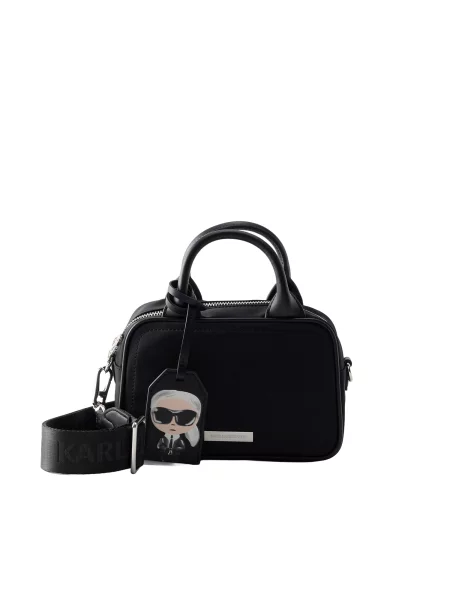 Karl Lagerfeld Kabelka IKON' čierna
