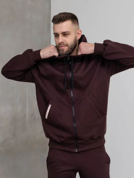 Толстовка коричнева