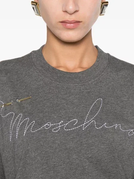 Tricou Moschino gri