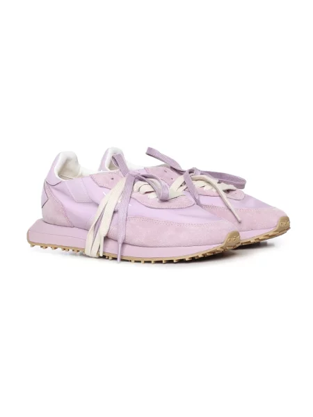 Sneakersy Ghoud skórzane różowe