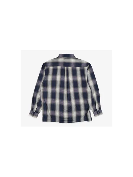 Carhartt WIP L/S Harlin Shirt Mężczyźni Koszula Carhartt WIP Wielobarwny Size: M niebieska