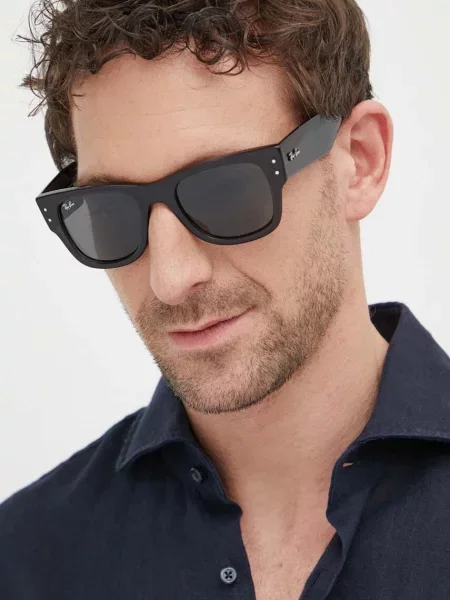 Ray-Ban okulary przeciwsłoneczne MEGA WAYFARER czarny