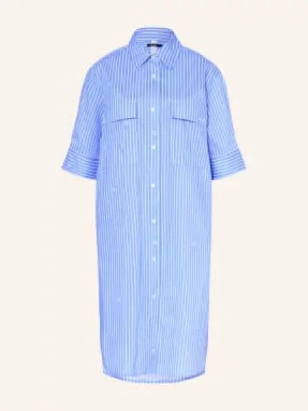 Joop! Sukienka Z Falbanami Dalyia blau biała