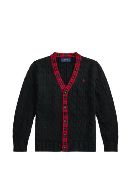 Kardigan dziecięcy Polo Ralph Lauren czarny