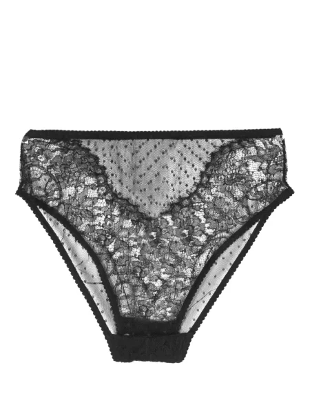 Skaidrios kelnaitės Dolce & Gabbana juoda