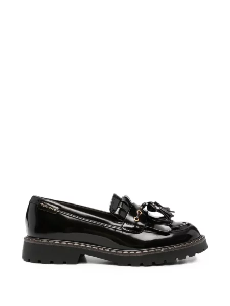 Pantofi loafer Tamaris din piele maro