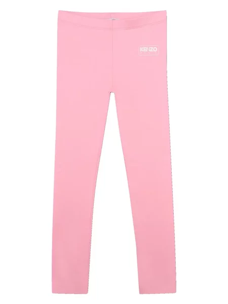Legginsy dziecięce Kenzo różowe