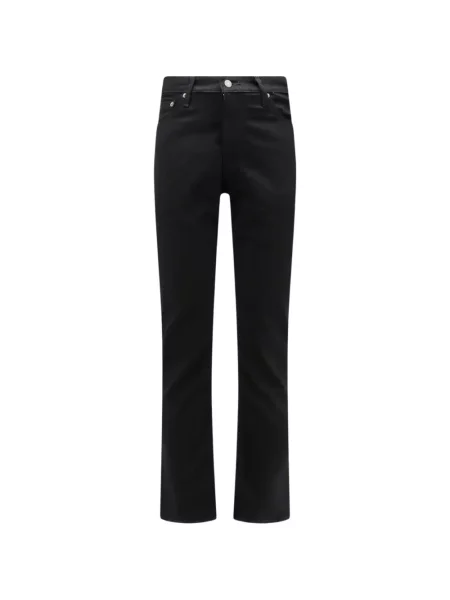 Blugi drepți Levi's® zdrențuiți negru