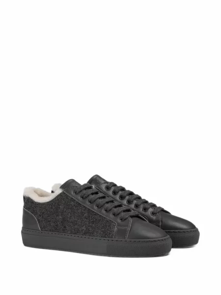 Top Doucal's din piele de oaie gri