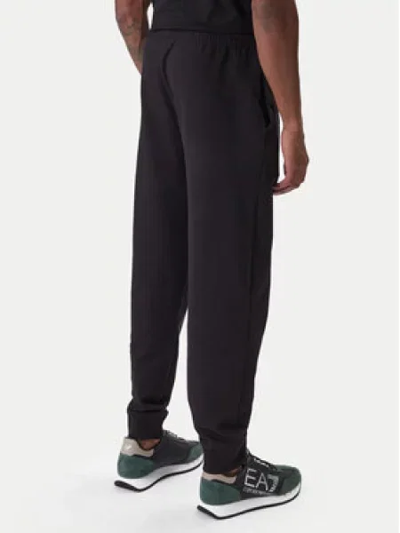 Teplákové kalhoty Emporio Armani černé