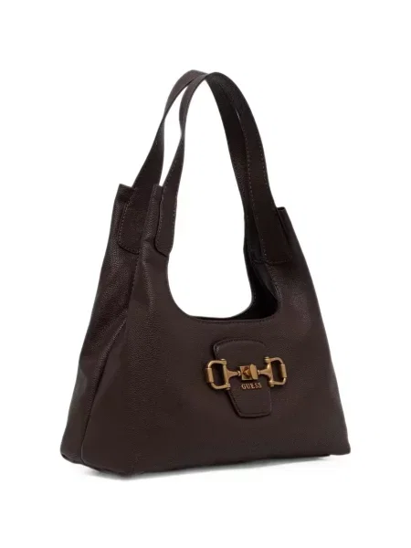 Geantă shopper Guess maro
