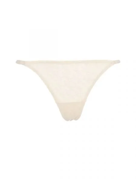 Guess Underwear Csipke tanga bézs