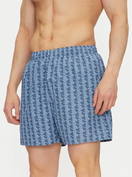 Lacoste Pantaloni scurți pentru înot albastru