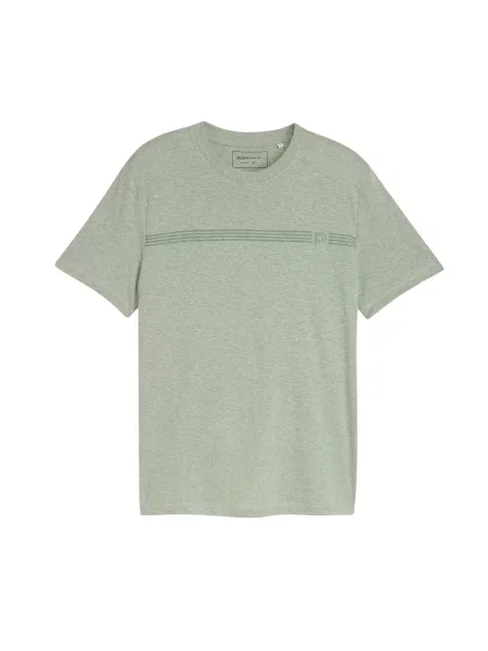 TOM TAILOR DENIM Tricou jad / pastel verde