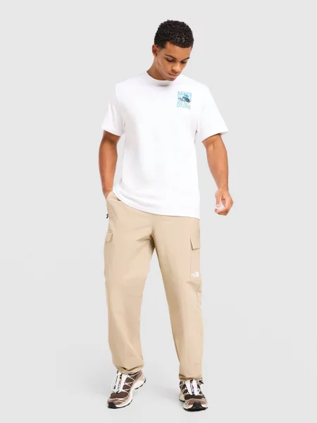 The North Face T-Shirt Relaxed Globe Font biała