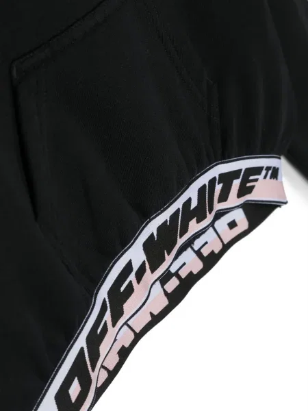 Bluza z kapturem dziecięca Off-white biała