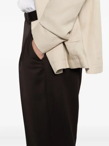 Pantaloni Brioni de lână maro