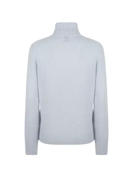 Pulover Allude tricotate albastru