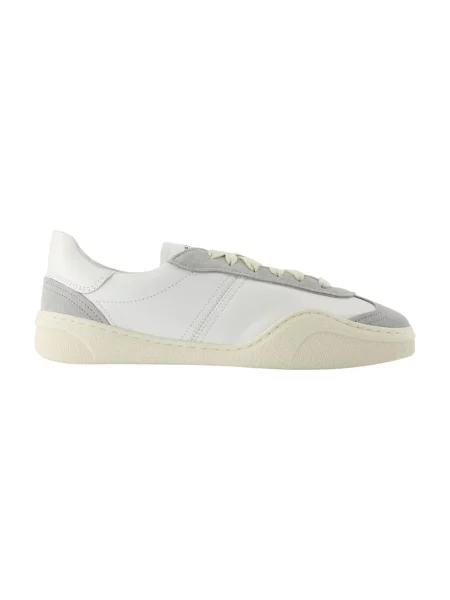 Sneakersy Acne Studios skórzane białe
