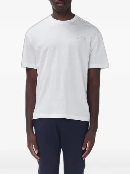 Μπλούζα Ea7 Emporio Armani με σχέδιο λευκό