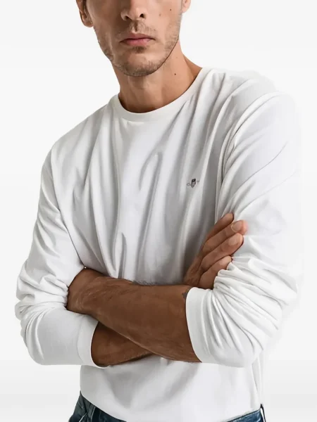 Дълго тениска Gant бяло