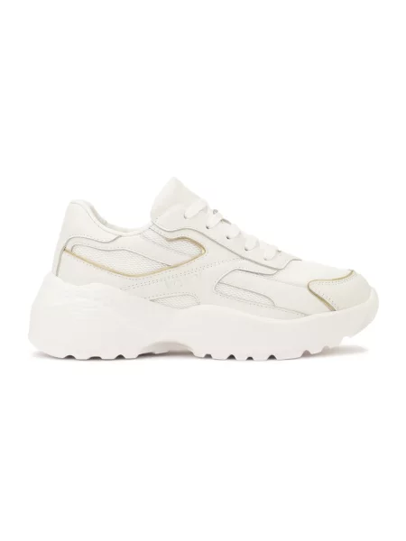 Sneakersy Kazar skórzane białe
