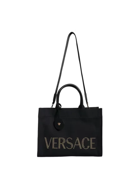 Torebka Versace skórzana czarna