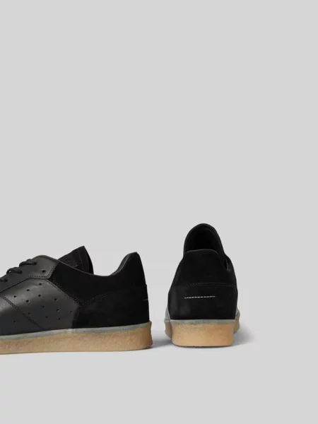 Sneakersy z wiązaniem Mm6 Maison Margiela czarne