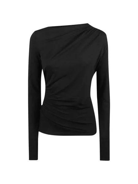 Lung top Patrizia Pepe negru