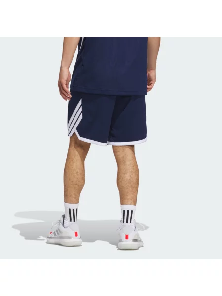 Spodenki 3G Speed Basketball AEROREADY białe