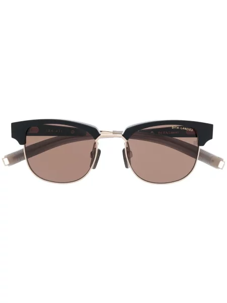 Ochelari de soare pătrați Dita Eyewear negru