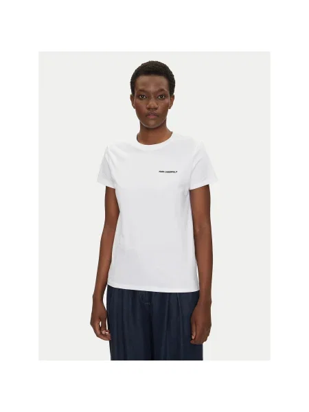 KARL LAGERFELD Póló Regular Fit fehér