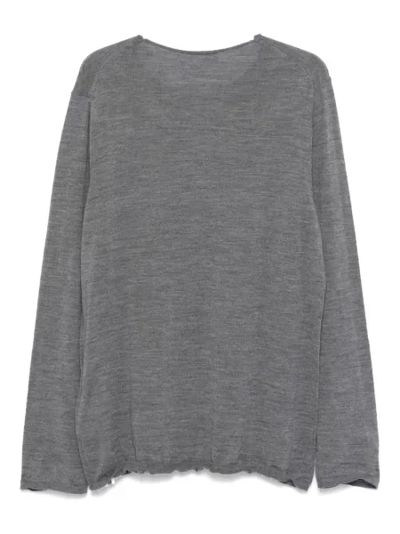 Пуловер Comme Des Garçons Shirt бродиран сиво