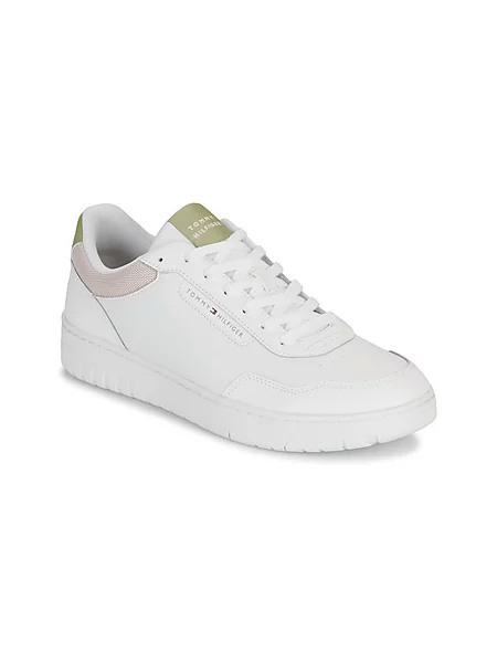 TOMMY HILFIGER Nizke superge BASKET CORE LITE kit / svetlo zelena bela