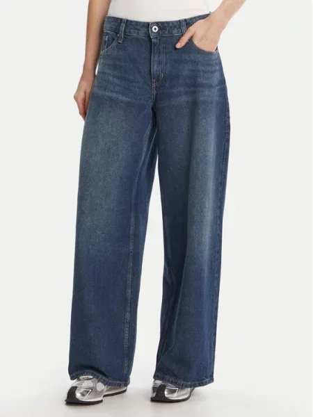 Jeansy Karl Lagerfeld Jeans modré
