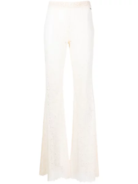Pantaloni Dsquared2 transparente din dantelă