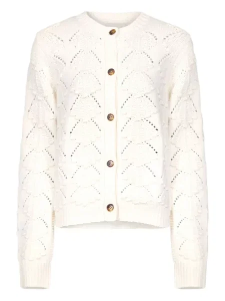Cardigan Loulou De Saison alb