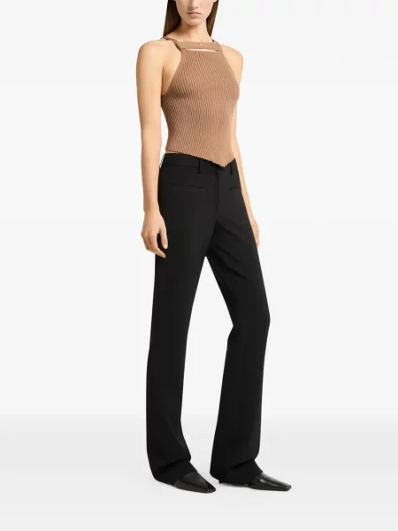 Top Courreges tricotate asimetric
