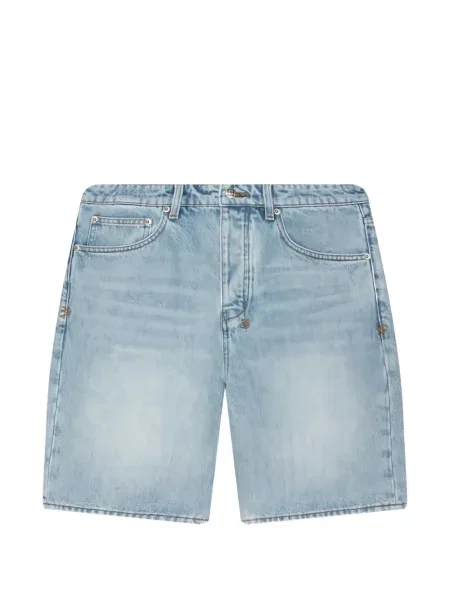 Pantaloni scurți Ksubi cu broderie albastru