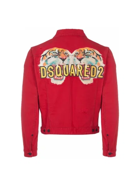 Kurtka Dsquared2 czerwona